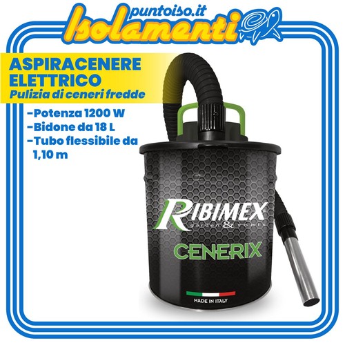 Ribimex aspiracenere elettrico - aspiracenere,